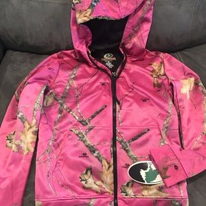 NWT Women’s Mossy Oak Performance Fleece Size M
